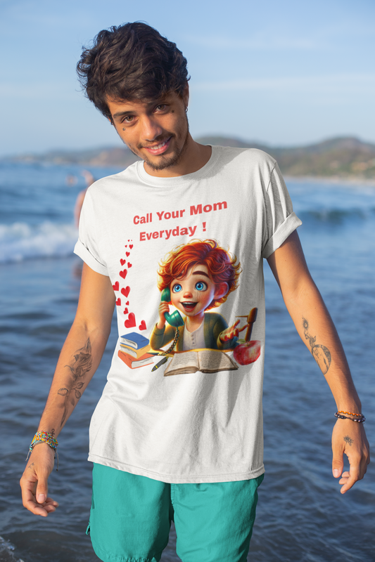 Call Your Mom Everyday !  Kids and Youths T- shirt